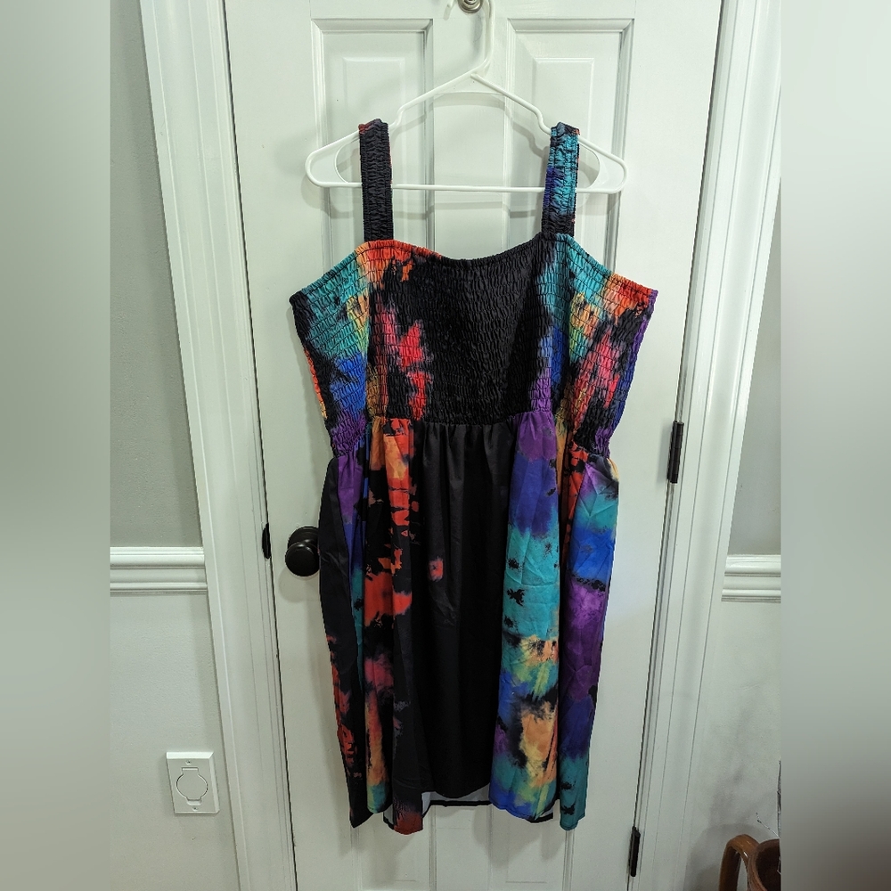 💥50% sale💥NEW tie dye summer dress 3X #b41